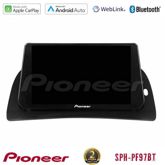 Pioneer Car Audio System for Renault Kangoo 2013-2018 (Bluetooth/USB/AUX/WiFi/GPS/Apple-Carplay/Android-Auto) with Touch Screen 9"