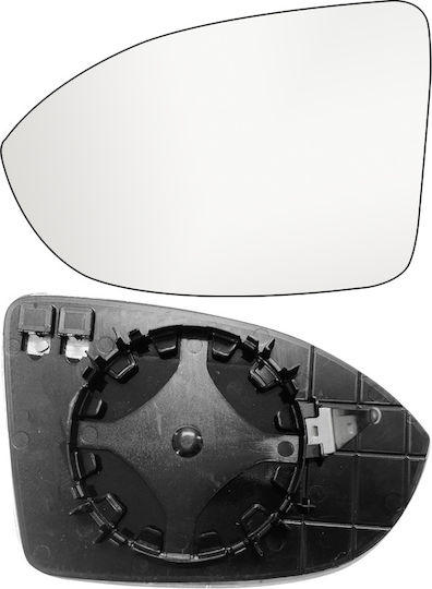 Heated Left Mirror Glass Compatible Vw Golf Mk8 Id.3 Cupra Born