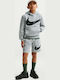 Kinder-Sweatshirt mit Gray Kapuze K Nsw Club
