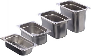 Tavă Din Oțel Inoxidabil Raki Gastronorm Gf Gn 1/4 200mm Mn012324