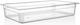 Tavă Gastronorm Policarbonat 1/1-100 530x325x100mm 13lt Transparentă