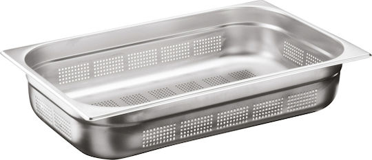 Tavă Gastronorm Perforată Ozti Gnp 1/1 20x530x325mm 2.2lt Oțel Inoxidabil