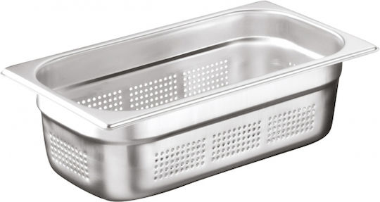 Ozti Tavă Gastronorm Perforată Din Oțel Inoxidabil 1/3 Gnp 65x325x176mm 2.5lt