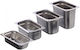 Tavă Din Oțel Inoxidabil Gastronorm Gf Gn 1/4 65mm Mn012321