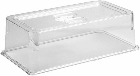 Capac Tăvi Gastronorm 1/3 100mm Raki 33x18xh10cm Policarbonat Transparent