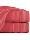 Eurofirany Hand Towel Classic Pola 30x50cm Red Weight 500gr/m²