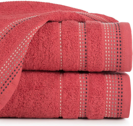 Eurofirany Hand Towel Classic Pola 30x50cm Red Weight 500gr/m²