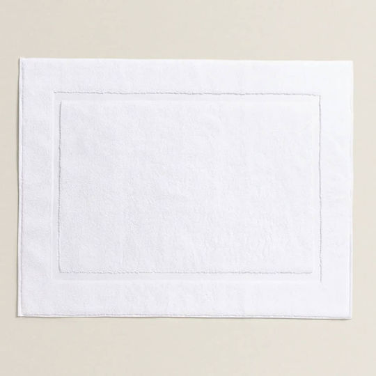 Astron Italy Set 18 White Ξενοδοχειακά Πατάκια Μπάνιου 50x70cm