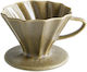 Bonna Raw Terra Suport Filtru Cafea Porțelan D11xh9cm Maro Tra Raw 01dp
