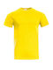 Unisex Μπλουζάκι Εργασίας Κίτρινο Naos T-shirt Yellow