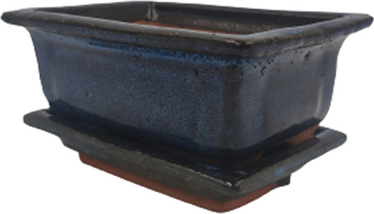 Elburg Smit Pot Ceramic Dark Blue