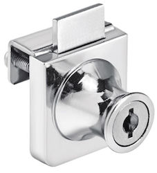 Finetto Möbel / Schrank Schlösser Kristall Türschloss F-20x20mm Nickel