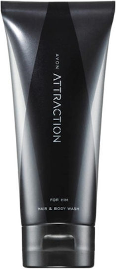 Avon Attraction Шампоан Коса Тяло 200 Мл