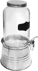 Raki Διανεμητής Ποτού Γυάλινος με Βρυσάκι 3.5lt
