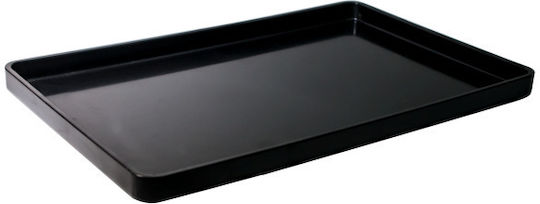 Rectangular Tray Hotel Supplies 34x22cm Black Mn0198879