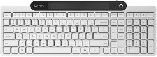 Lenovo 800 Kabellos Bluetooth Nur Tastatur Englisch US Weiß