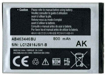Compatible Replacement Battery 800mAh for Samsung X200, E250, SGH-X630, SGH-X568, SGH-X680, SGH-X969, SGH-X550, SGH-B100, SGH-B130, SGH-B300, SGH-B320, SGH-B2100