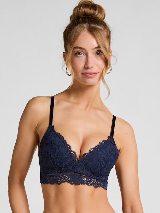 Hunkemöller Andrea Син Сутиен без подложка & бе...