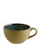 Bonna Sphere Tasse Cappuccino aus Porzellan Braun 250ml
