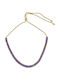 Awear Necklace Choker from Gold Plated Steel