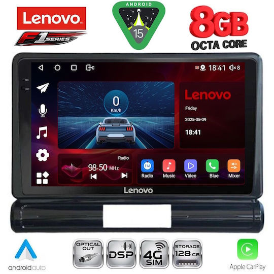 Lenovo Car Audio System for Citroen C3 / DS3 2016 (Bluetooth/USB/WiFi/GPS/Apple CarPlay/Android Auto) with 9" Touch Screen