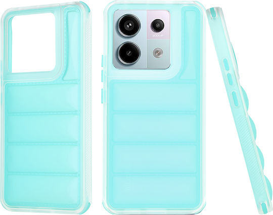 Techsuit Wave Umschlag Rückseite Transparent (Redmi Note 13 4G)