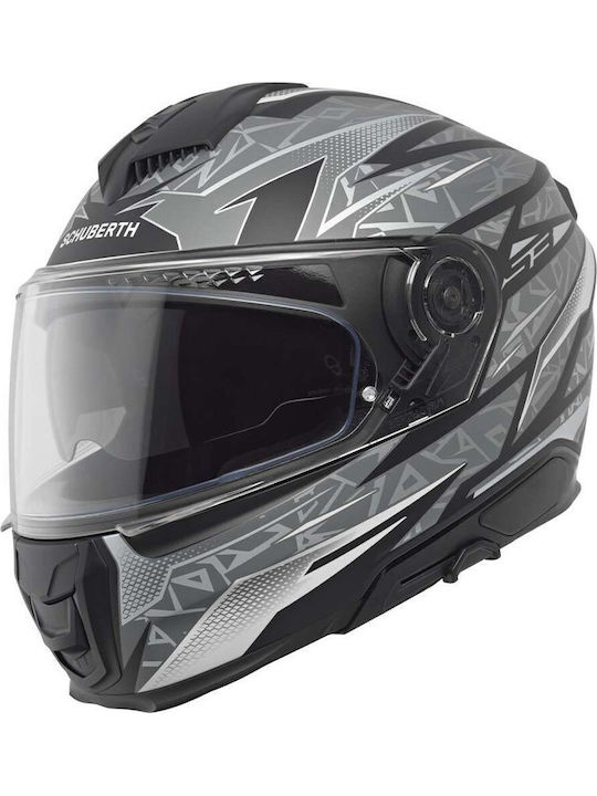 Schuberth S3 Thunder Grey Каска за Мотор Full F...