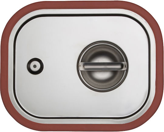 Ozti Gdc 1/3 Edelstahl Deckel Silikon Dichtung Gastronorm Schale