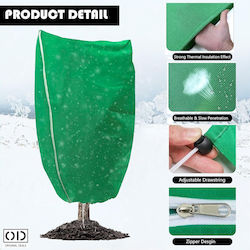 Original Deals Anti-Frost Sack Cover Trees Flowers Outdoor Plants Protects Against Snow Frost Birds Harmful Insects Waterproof Material Zipper Drawstring Size 200 x 240 Cm Green