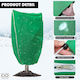 Original Deals Husă Antigel Sac Copaci Flori Plante Exterioare Protejează Împotriva Zăpezii Îngheț Păsări Insecte Dăunătoare Material Impermeabil Fermoar Șnur Mărime 200 X 240 Cm Verde Original Deals