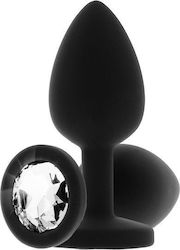 APH Jewel Πρωκτική Σφήνα Small Μαύρη 9.5cm