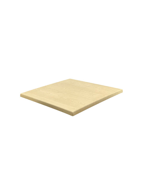 Raki Pătrată Suprafața mesei Werzalit Maple 70x70cm MN0166134 1buc