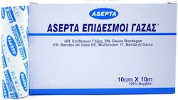 Asepta Επίδεσμος 10cm x 10m Asepta Επίδεσμος 10cm x 10m
