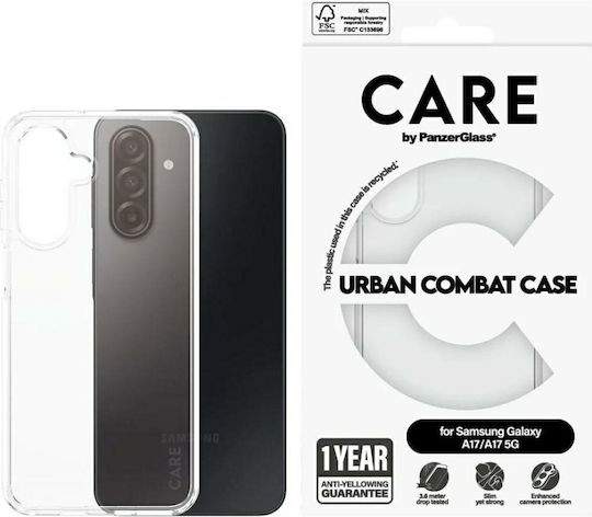 PanzerGlass Кейк За Мобилен Телефон Задна Корица Пластмаса / Силикон Прозрачен Galaxy A17