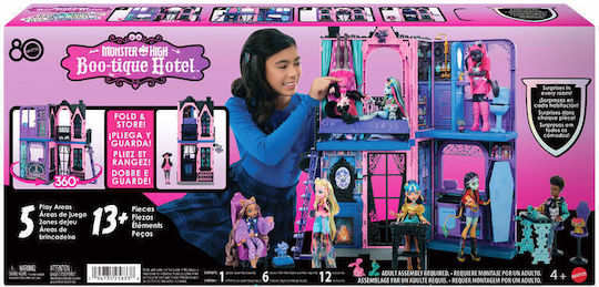 Mattel Monster High Κουκλόσπιτο με Έπιπλα