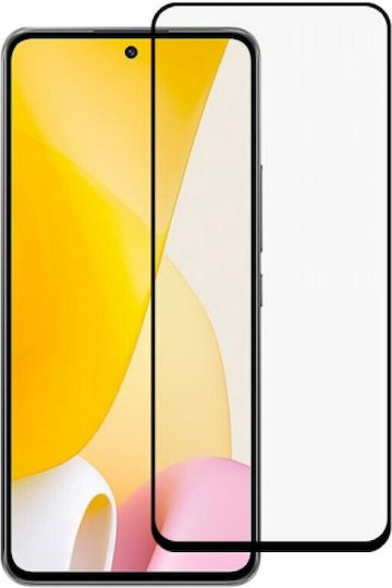 0.33mm Adeziv complet Full Face Tempered Glass Negru (Redmi 15)