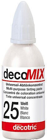 Decotric Decomix Συμπυκνωμένη Χρωστική No25 Λευκό 20ml