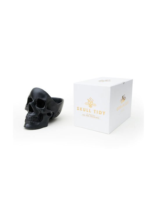 Organizer Skull Tidy Black