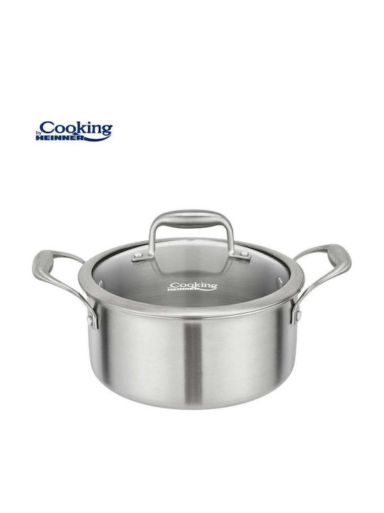 Heinner Βαθιά Ανοξείδωτη Κατσαρόλα 2.8lt / 20cm