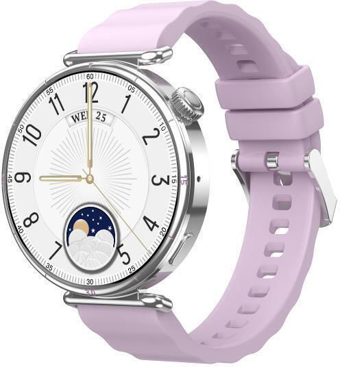 Cy37 Smart Watch Sports Goods HD Screen 1.27 Inches Supports Bluetooth Calls Heart Rate Pressure Sleep Monitoring Purple