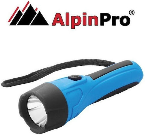 Alpin Pro Flashlight LED with Maximum Brightness 60lm Blue