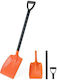Costway Portable Snow Shovel Yards Sidewalks Lightweight Orange 13 X 111 X 25.5 Cm Np12970or