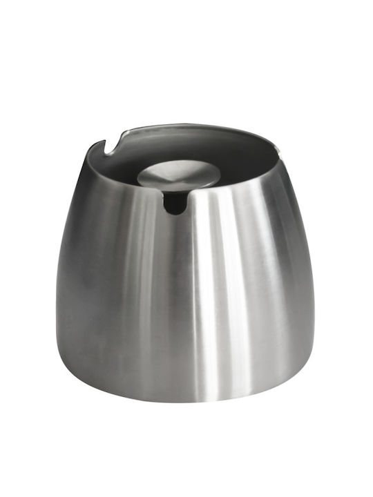 Raki Stainless Steel Windproof Ashtray D7.5 X H7 Cm Conical Raki Stainless Steel Windproof Ashtray D7.5 X H7 Cm Conical