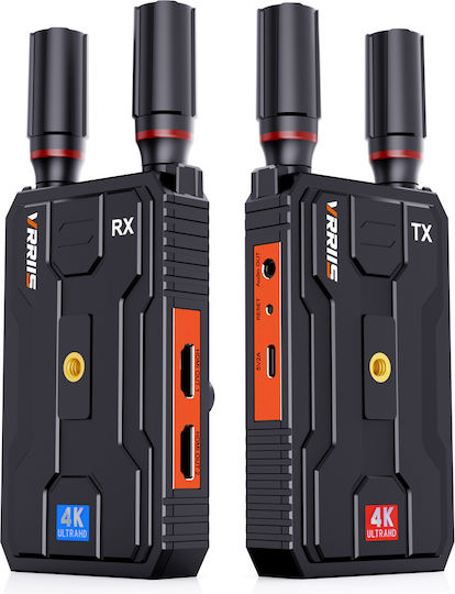 Vrriis Hdmi Wireless Video Transmission System Wl097 Pro 4k 2.4/5ghz Up To 400m 5210131159514