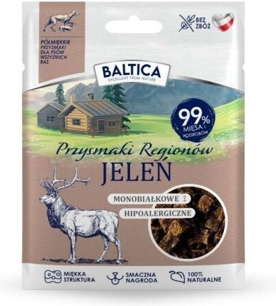 Baltica Przysmaki Regionów Полумеки Елен 30g Ba5