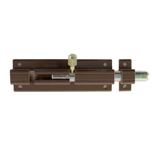 Aluminum Door Bolt Brown No 40/8 Heavy Duty Card