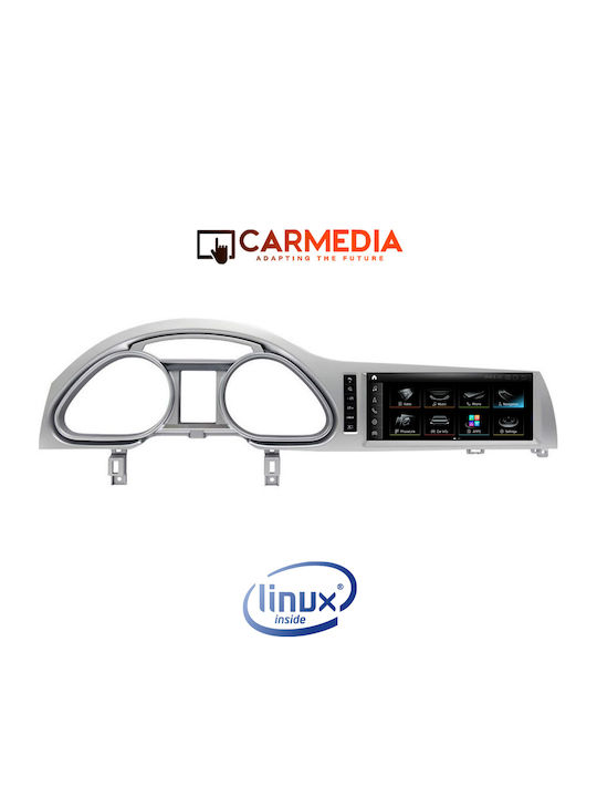Carmedia Car Audio System for Audi Q7 2010-2015 (Bluetooth/USB/WiFi/GPS/Apple-Carplay/Android-Auto) with Touch Screen 10.25"