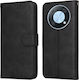 Folding Back Cover Leather Black (Huawei Nova Y90 / Honor 50 Pro)