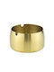 Raki Metallischer Aschenbecher 8.5x5cm Gold