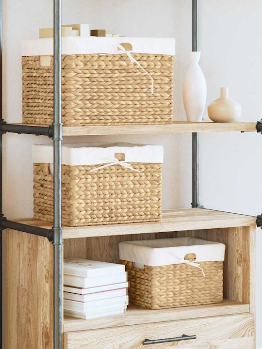 vidaXL Καλάθι Αποθήκευσης 35x30x25cm 3τμχ